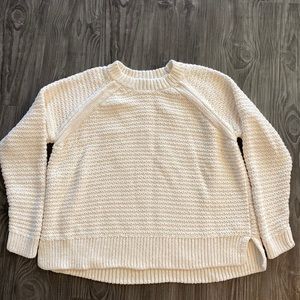 Madewell crochet sweater
